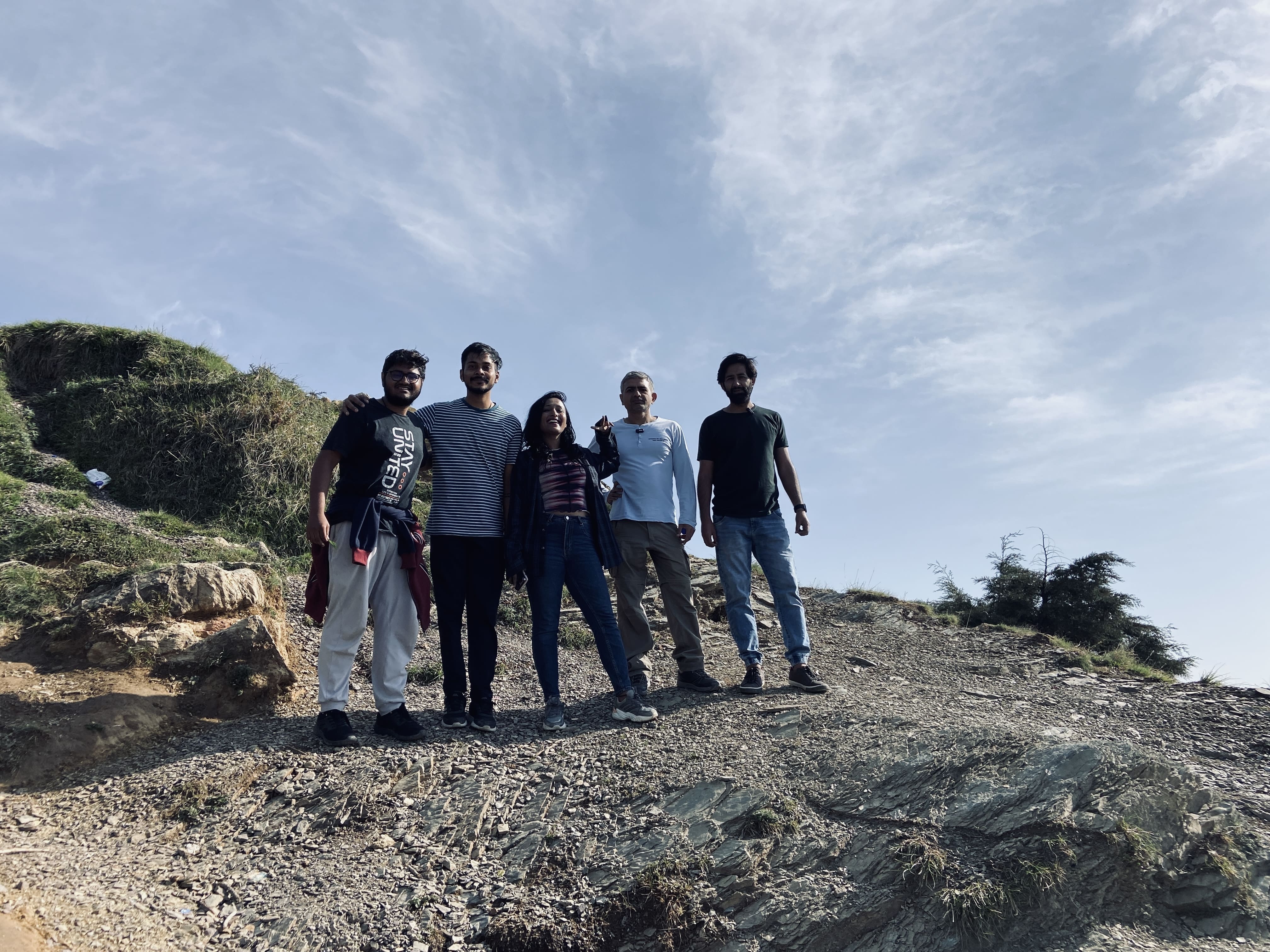 Group at Naina Peak