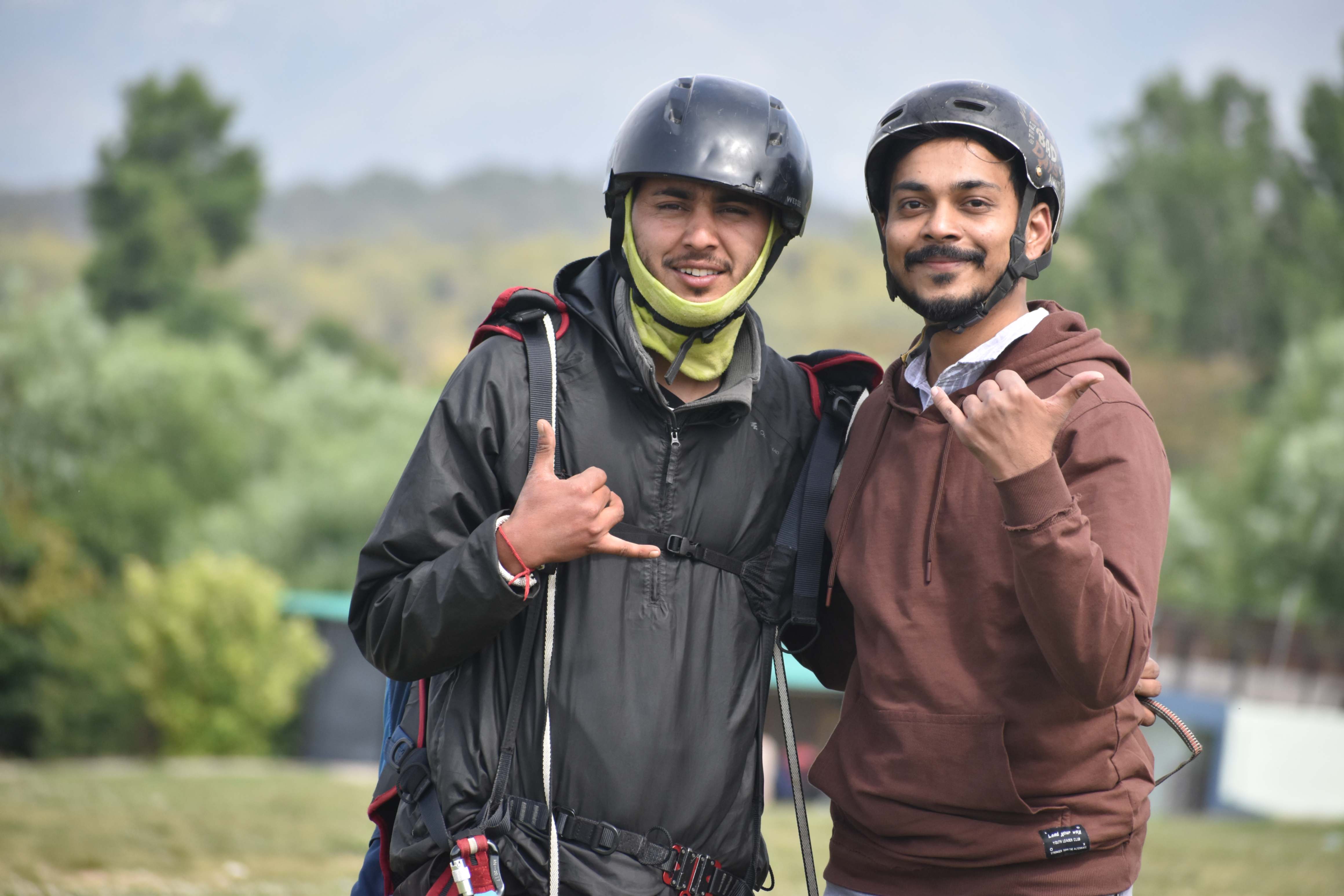 With Pilot Shushant Thakur